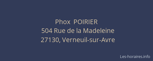 Phox  POIRIER