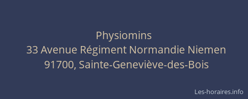 Physiomins