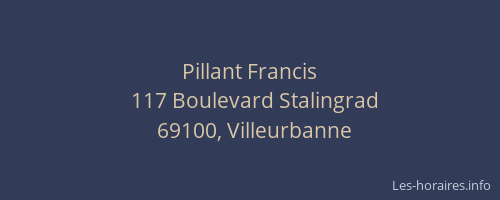 Pillant Francis