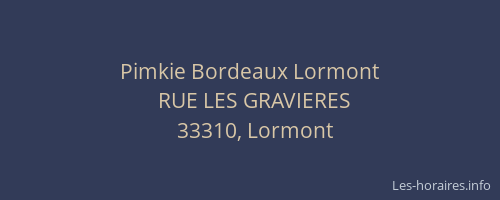 Pimkie Bordeaux Lormont