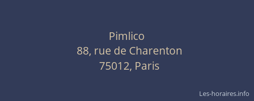 Pimlico