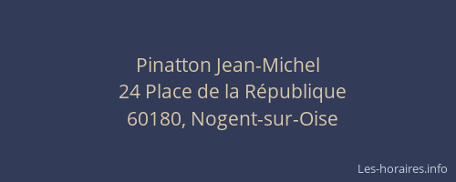 Pinatton Jean-Michel