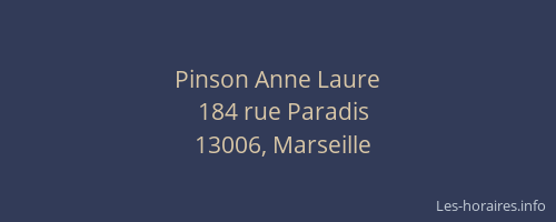 Pinson Anne Laure