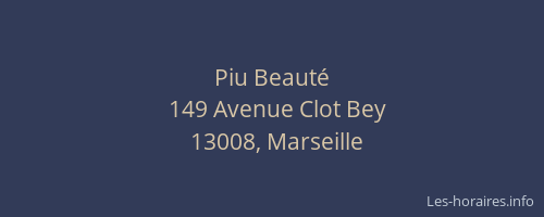 Piu Beauté