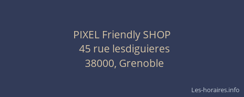 PIXEL Friendly SHOP