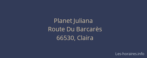 Planet Juliana