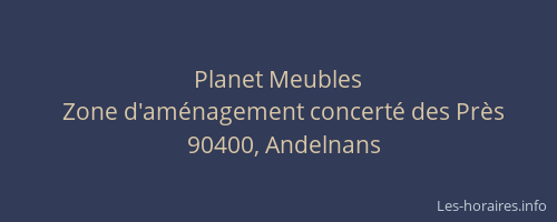 Planet Meubles