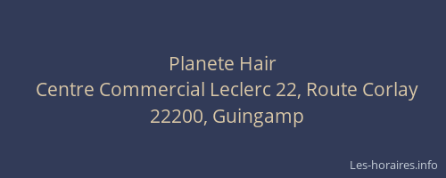 Planete Hair