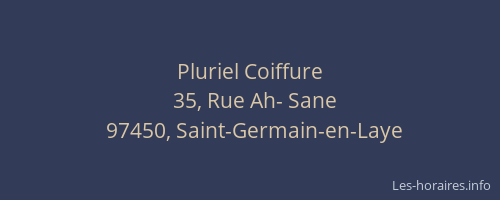 Pluriel Coiffure