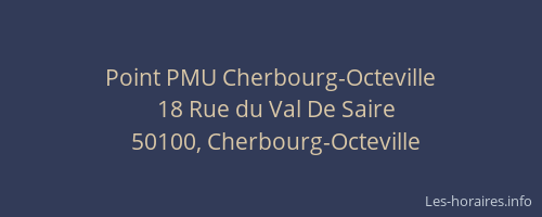 Point PMU Cherbourg-Octeville