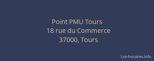 Point PMU Tours