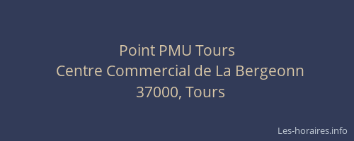 Point PMU Tours