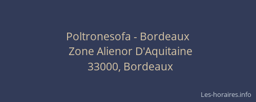 Poltronesofa - Bordeaux