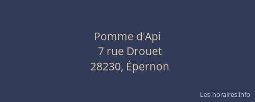 Pomme d'Api