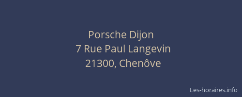 Porsche Dijon