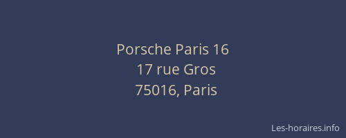 Porsche Paris 16