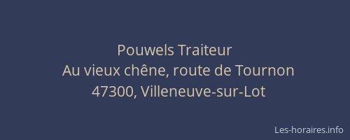 Pouwels Traiteur