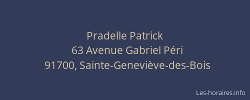 Pradelle Patrick