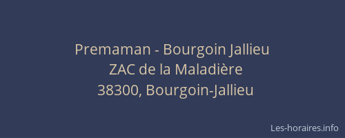 Premaman - Bourgoin Jallieu