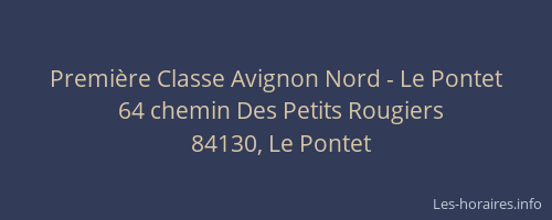 Première Classe Avignon Nord - Le Pontet