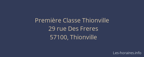 Première Classe Thionville