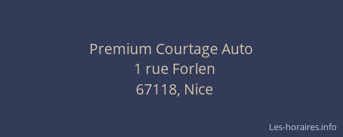 Premium Courtage Auto