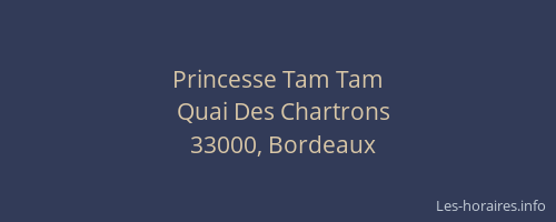 Princesse Tam Tam