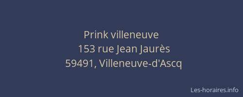 Prink villeneuve