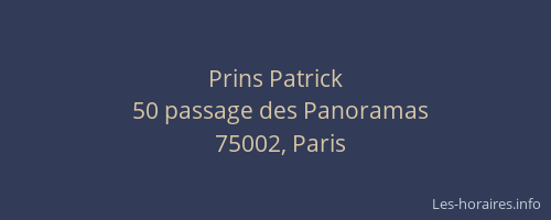 Prins Patrick