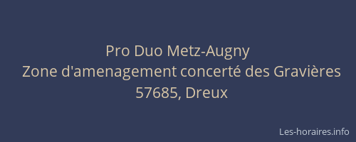 Pro Duo Metz-Augny
