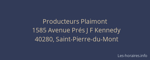 Producteurs Plaimont