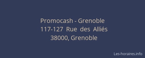 Promocash - Grenoble