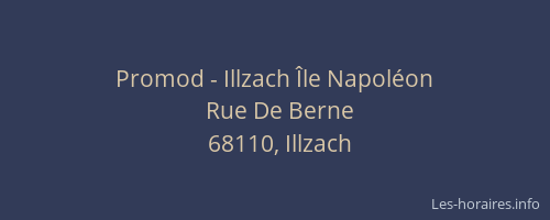 Promod - Illzach Île Napoléon