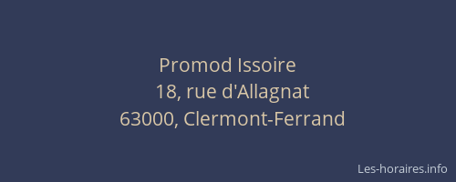 Promod Issoire