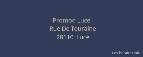 Promod Luce