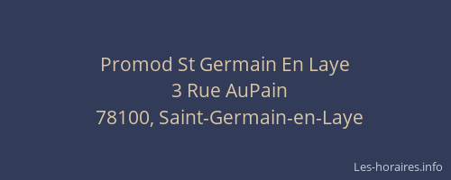 Promod St Germain En Laye