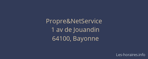Propre&NetService