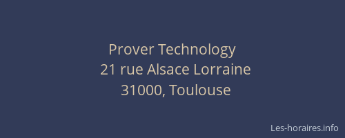 Prover Technology