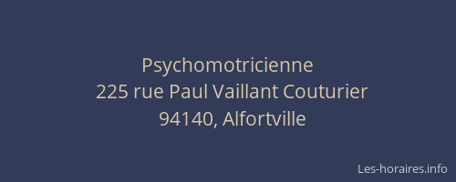 Psychomotricienne