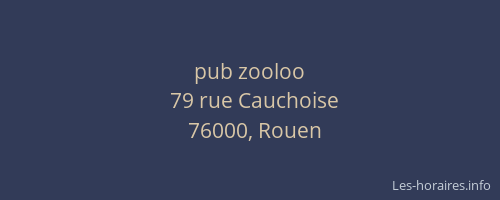 pub zooloo