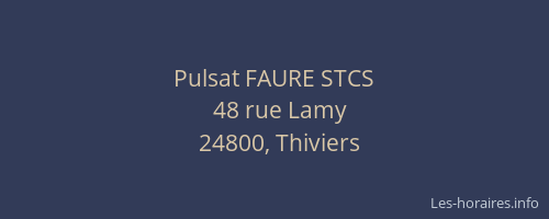 Pulsat FAURE STCS