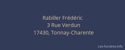 Rabiller Frédéric