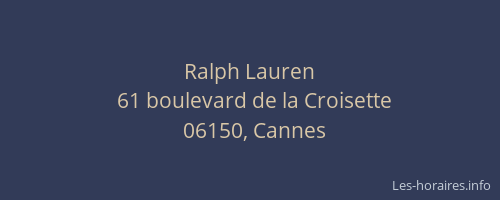 Ralph Lauren