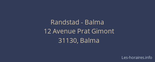 Randstad - Balma