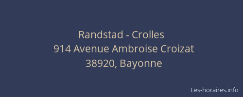 Randstad - Crolles