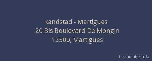 Randstad - Martigues