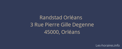 Randstad Orléans