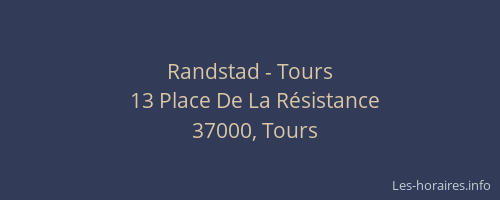 Randstad - Tours