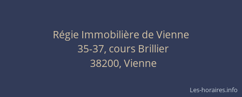 Régie Immobilière de Vienne