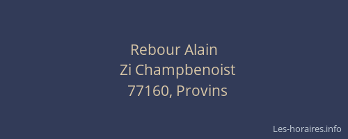 Rebour Alain